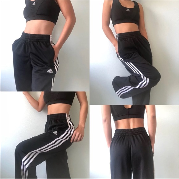 adidas Pants - Adidas Wide leg pants ,Size M